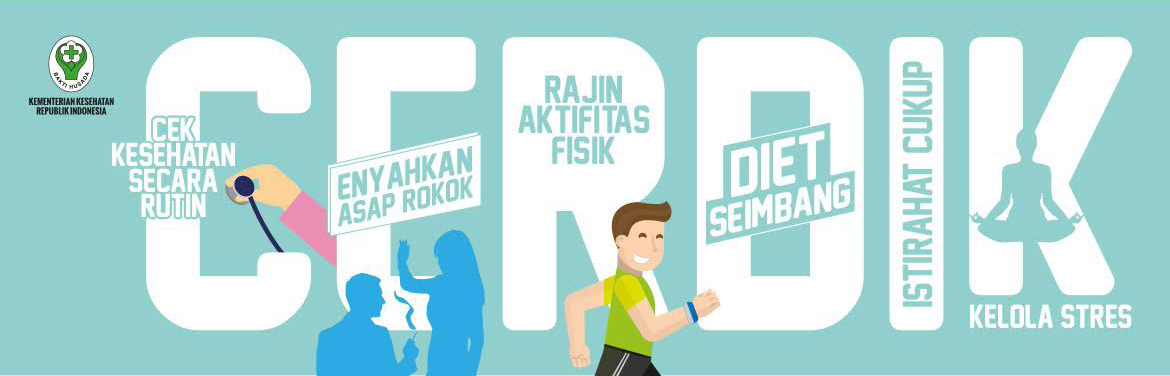 Kebiasaan cerdik cegah penyakit tidak menular